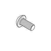 #1/4-20 X 1/2" Stainless Steel Hex Center Reject Button Head, 10 Pack, Acorn