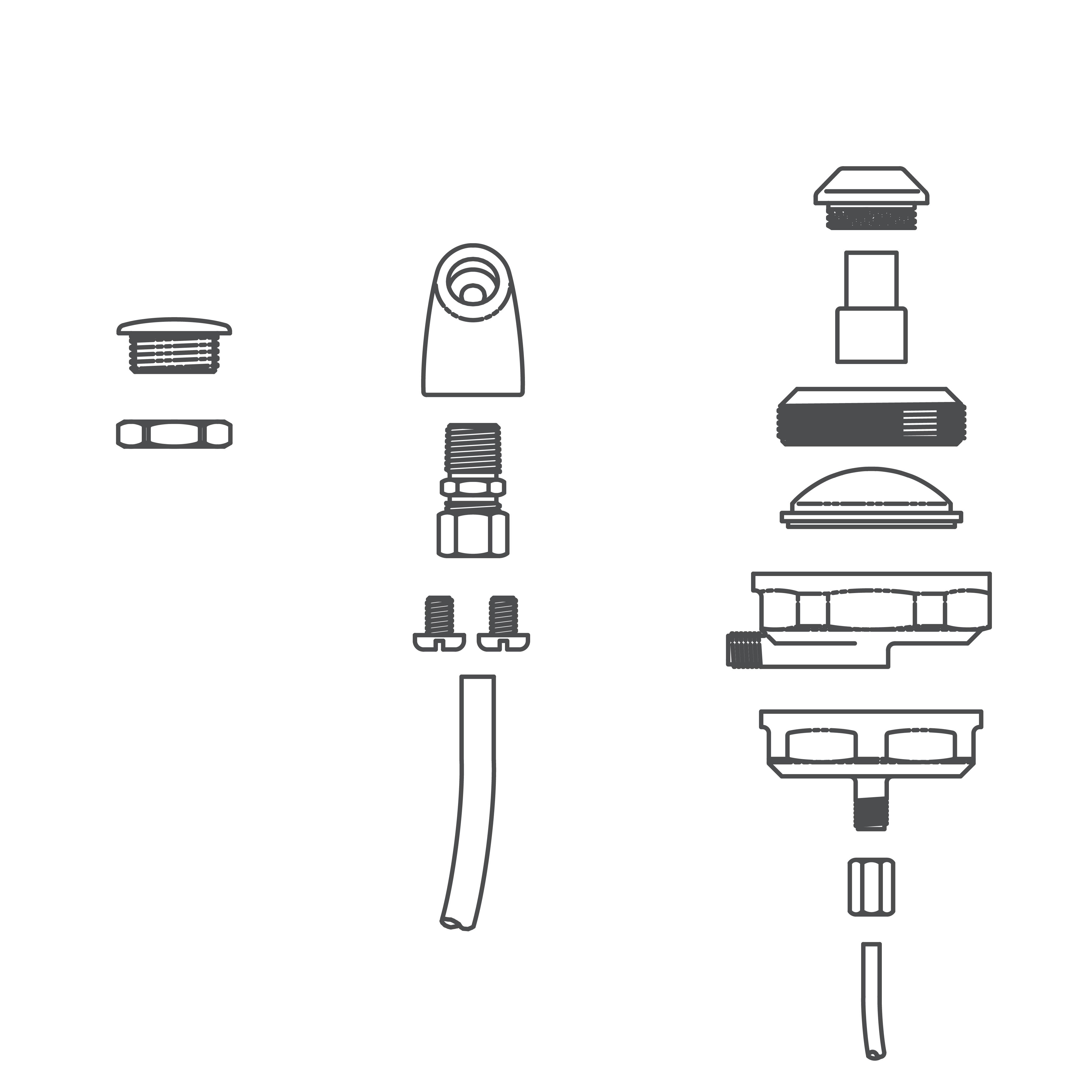 (-03) S/T AIR-TROL PUSHBUTTON & TUBING Acorn