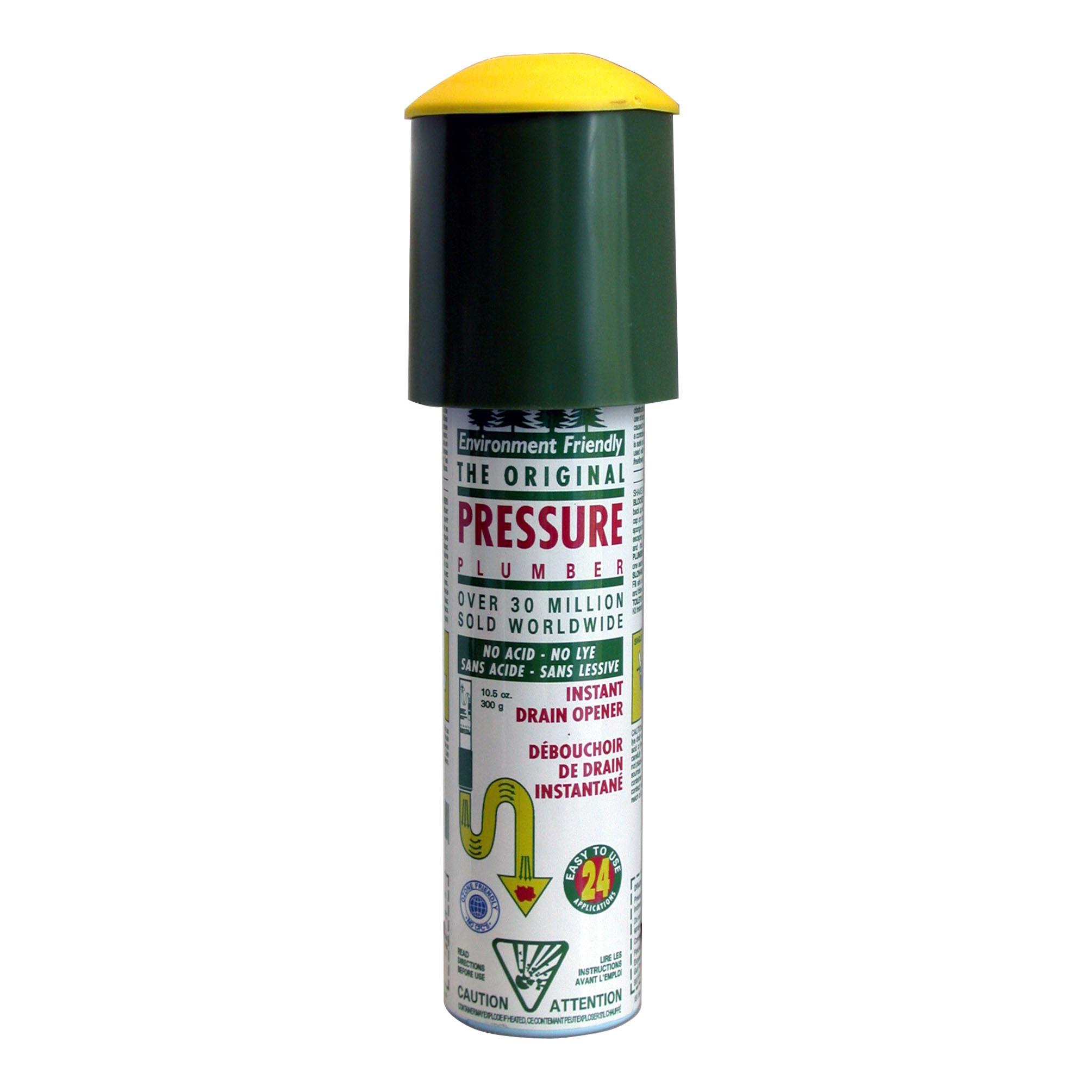 Pressure Plumber Instant Drain Opener, No Acid, No Lye, Envi