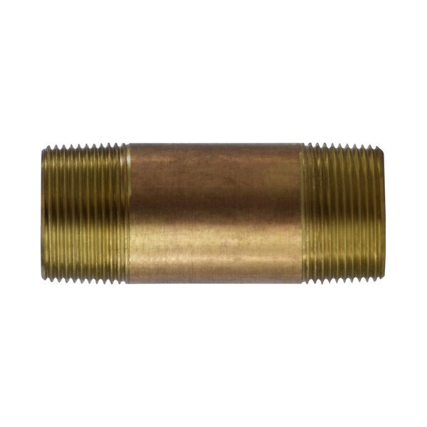 Nipple Brass 1 1/4 X 4 1/2