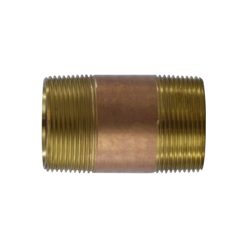 Nipple Brass 1 1/2 X 2 1/2