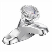 Chateau Single Handle Lav Faucet Knob 1/2 Chrome, Moen