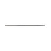 Supply Tube 3/8 x 36 In, Solid Chrome Plated