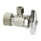Angle Stop Chrome 1/2 Nom X 1/4 Od