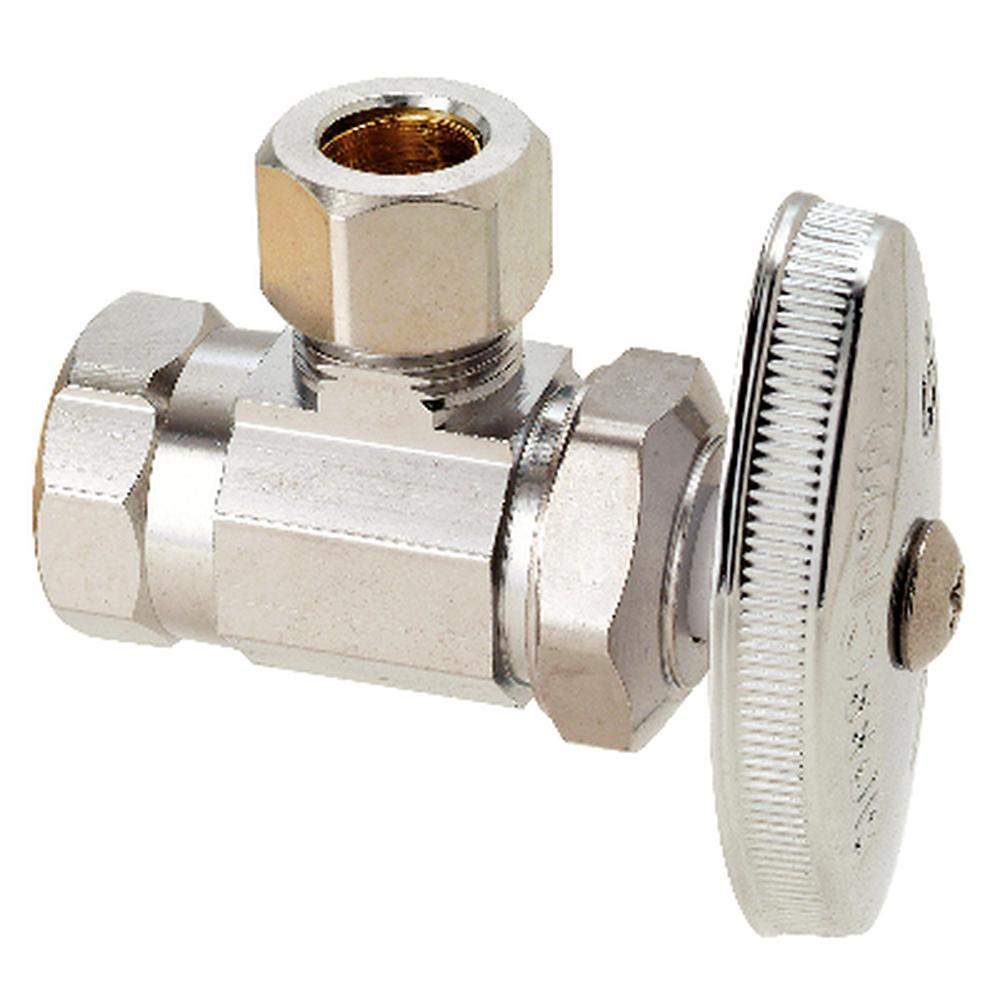 Angle Stop Chrome 3/8 FIP X 3/8 Od