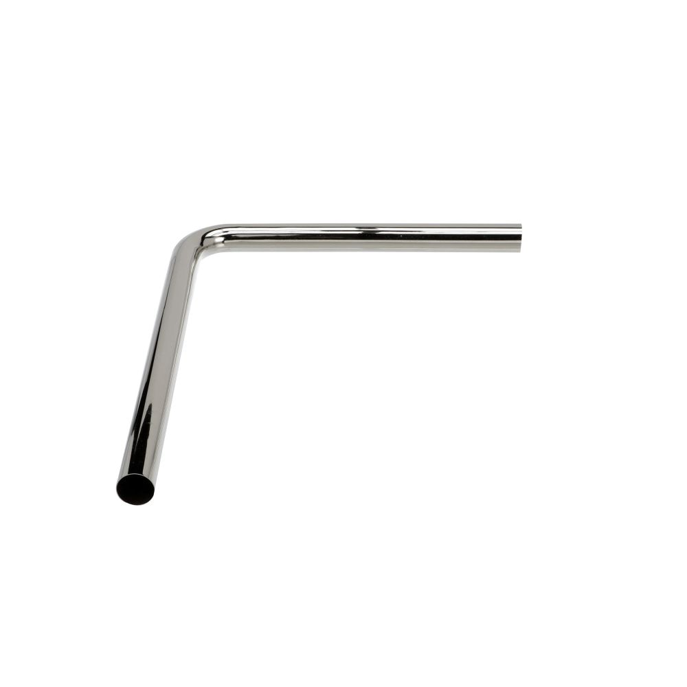 Overflow Waste Drain Elbow 1 1/4 X 14 X 18 Inch Chrome Plated works with 3 Inch and 3 1/2 Inch Sink Openings