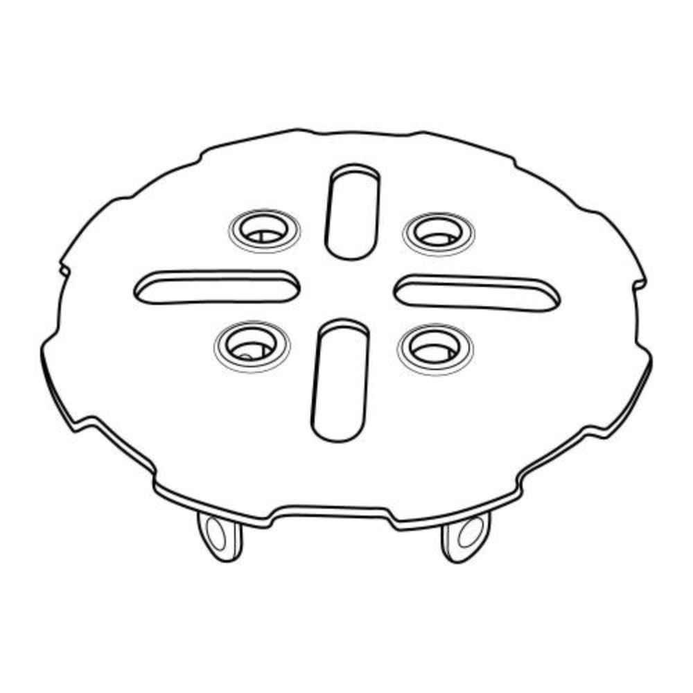 Strainer Floor Drain Cover 1 1/2 Ips Fits Iodon