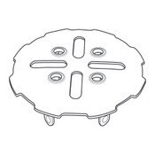 Strainer Floor Drain Cover 1 1/2 Ips Fits Iodon