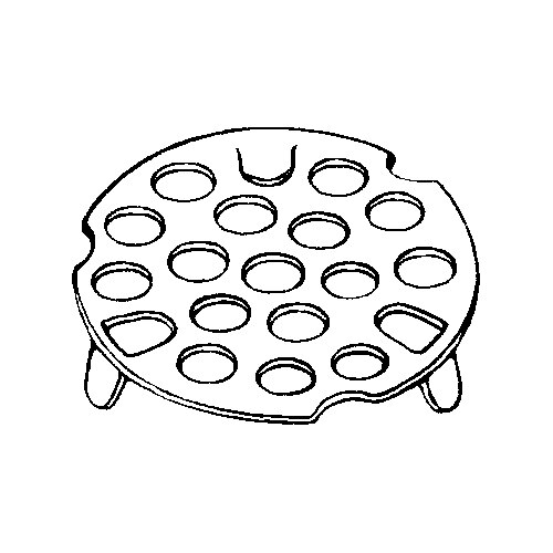 Strainer Grid 1 7/8 In Flat
