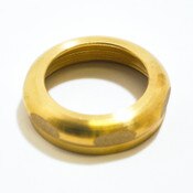 Nut Sj Brass Rough 1 1/4 Ip X 1 1/4 Od