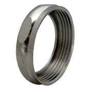 Brass Slip Joint Nut 1 1/4 IP X 1 1/4 OD Chrome Finish