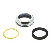 Slip Joint Nut Set 1-1/4 IP X 1-1/4 OD, Brass Chrome