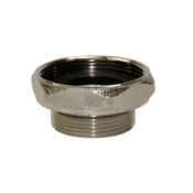 Waste Drain Adapter 2 In NPS Female to 1-1/2 In NPT Male, Chrome
