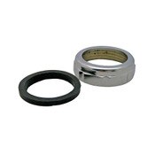 Nut Sj Zamac Chrome 1 1/2 Ip X 1 1/4 Od