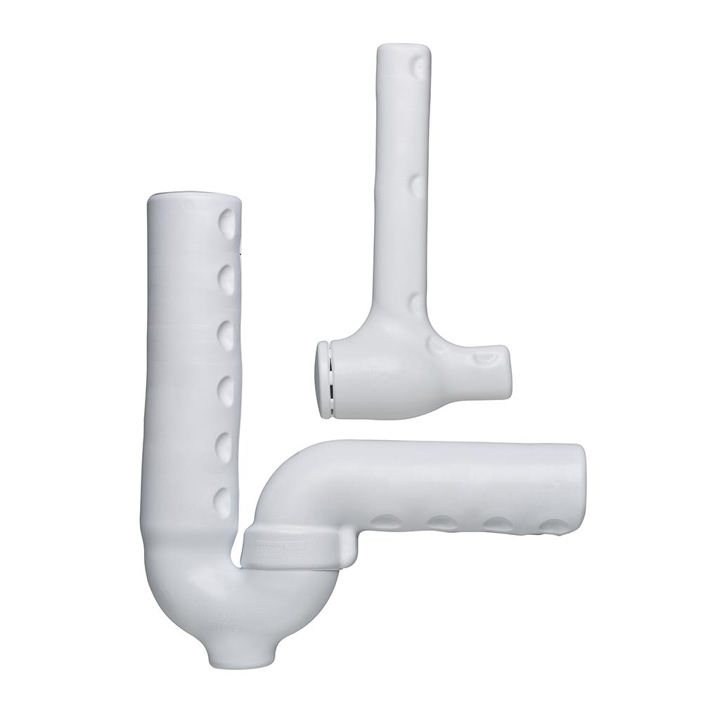 Cover Ada Drain & Supply White P Trap & 1 Supply Fits Truebr