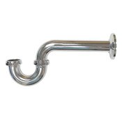P Trap 1 1/4 Chrome Low Inlet Less Clean Out 20Ga