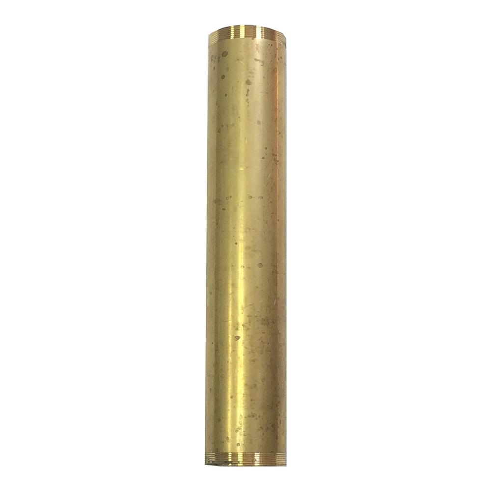 Tailpiece 1 1/2 X 12 Threaded Both Ends Chrome 20 Gauge