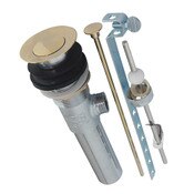 Pop Up Drain Assembly 1 1/4 Polished Brass