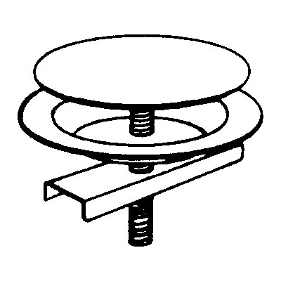 Hole Cover 1 3/4 Inch Chrome