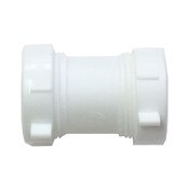 Coupling 1 1/2 Double Slip Joint PVC