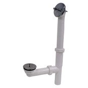 Bath Waste & Overflow 1 1/2 Pvc Chrome Trip Lever Style