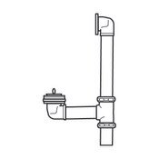 Bath Waste & Overflow Chrome 1 1/2 Or 1 3/8