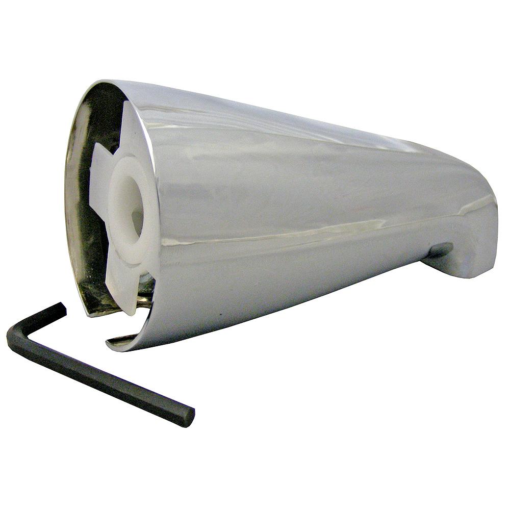 Tub Spout Adjustable Slip Style Chrome