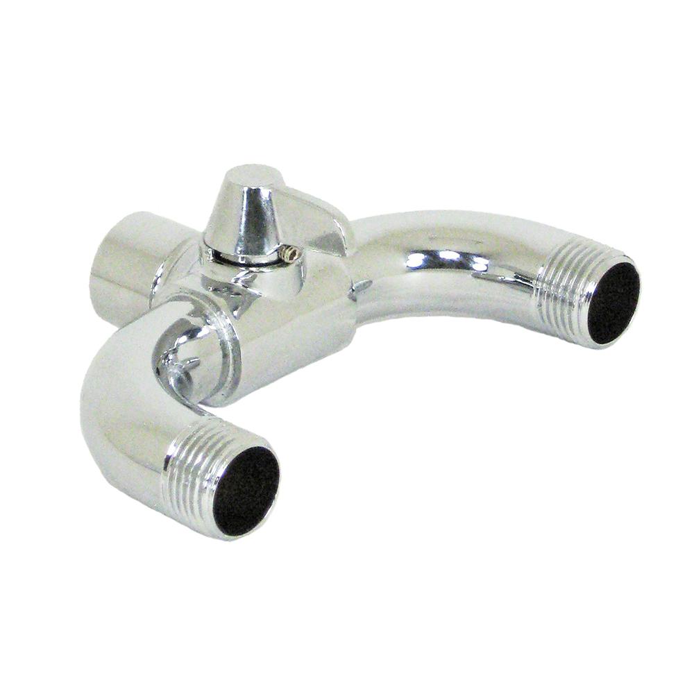 Shower Arm Split With Diverter