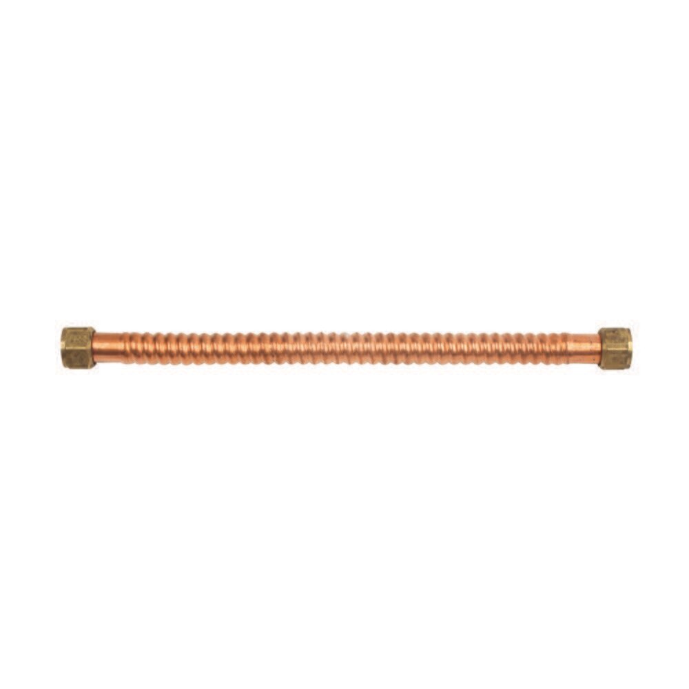 Water Heater Flex Supply 3/4 X 3/4 X 15 In Copper