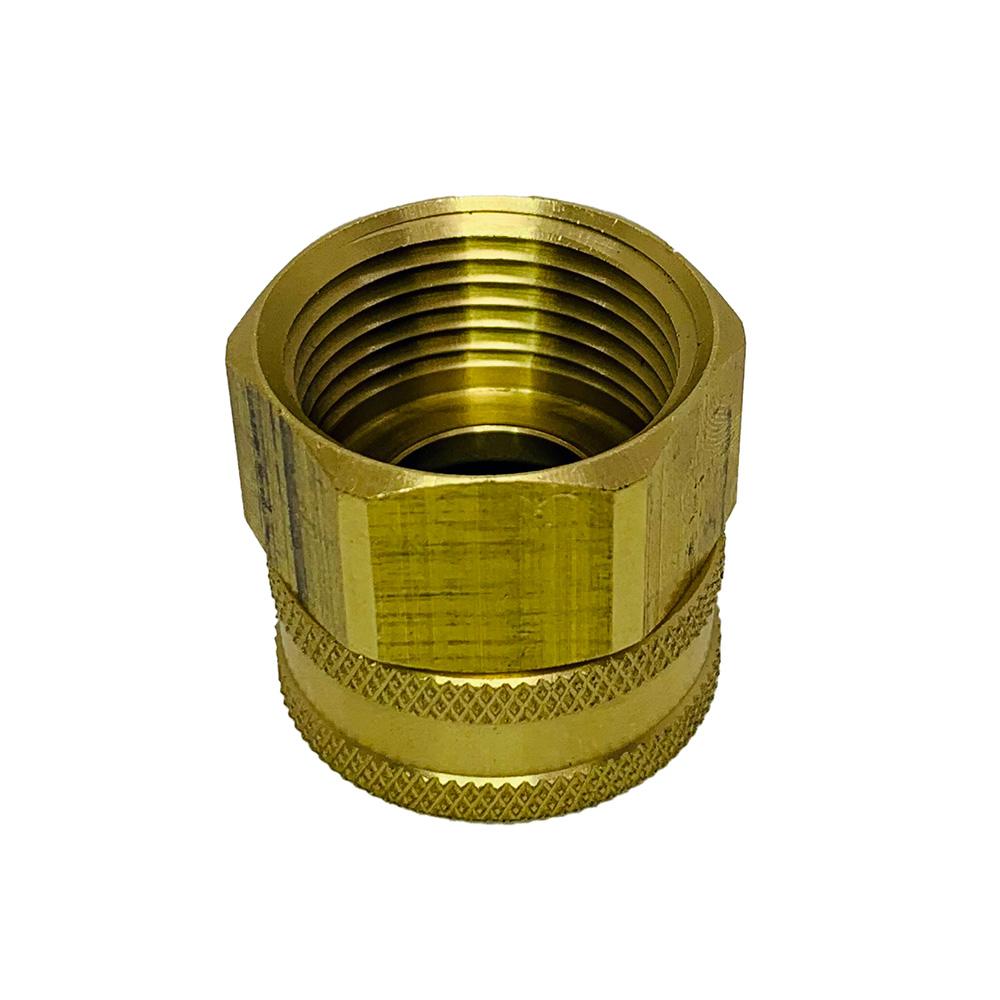 Brass Hose Adapter 3/4 FIP X 3/4 FHT Swivel