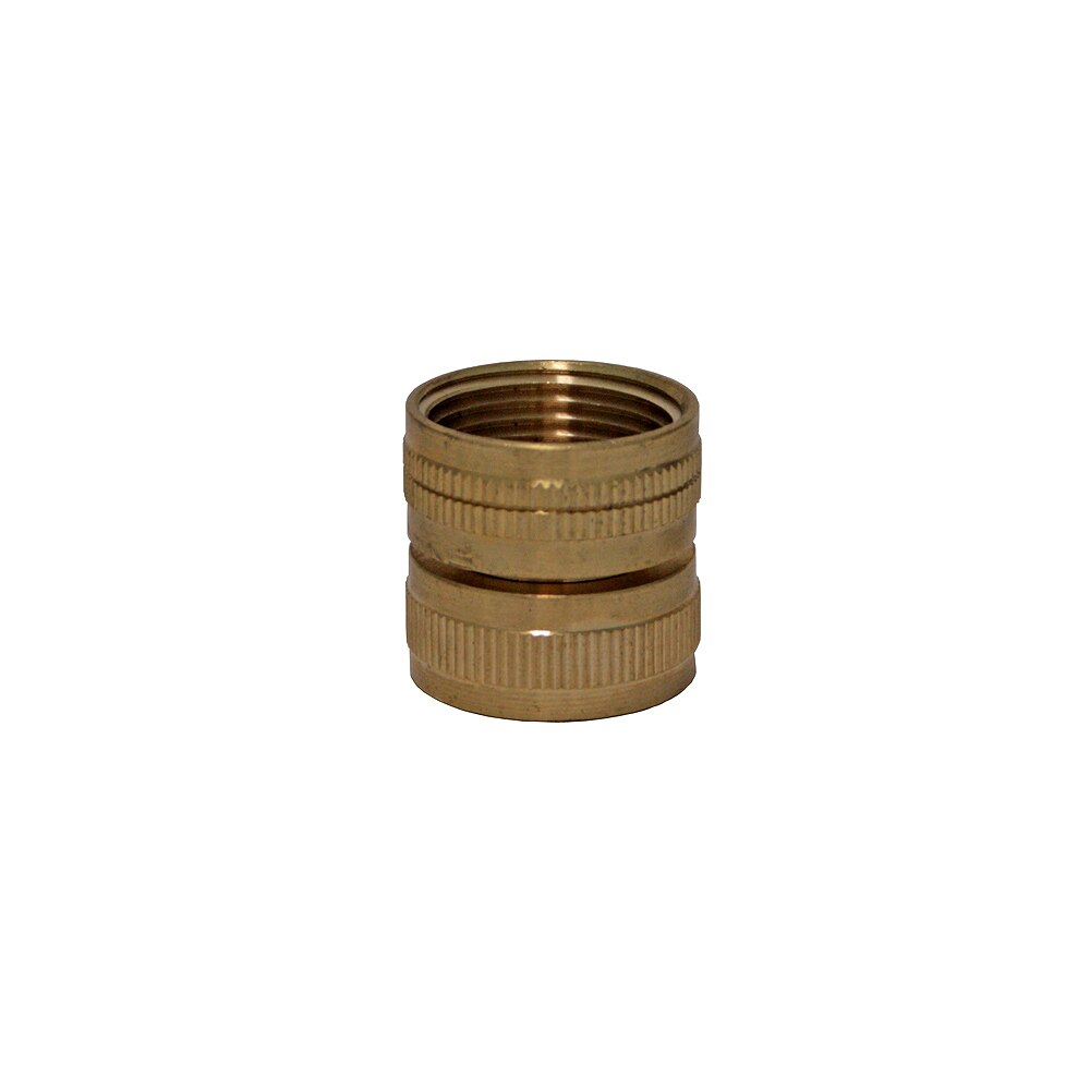 Brass Hose Swivel Adapter 3/4 FHT X 3/4 FHT