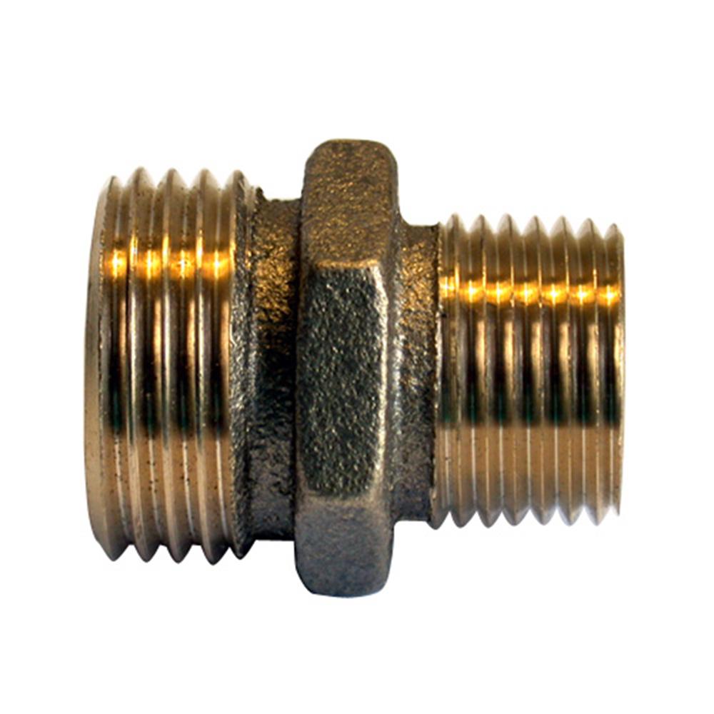 Garden Hose Adapter 3/4 In MHT X 1/2 In MIP (1/2 In Sweat), Brass