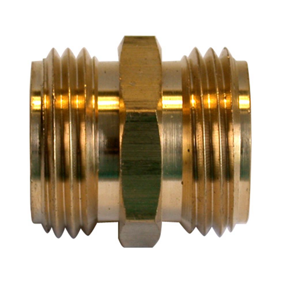 Brass Hose Adapter 3/4 MHT X 3/4 MHT