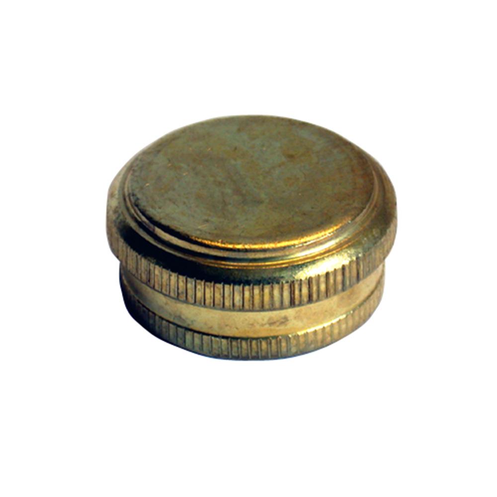 Brass Hose Cap 3/4 Inch FHT