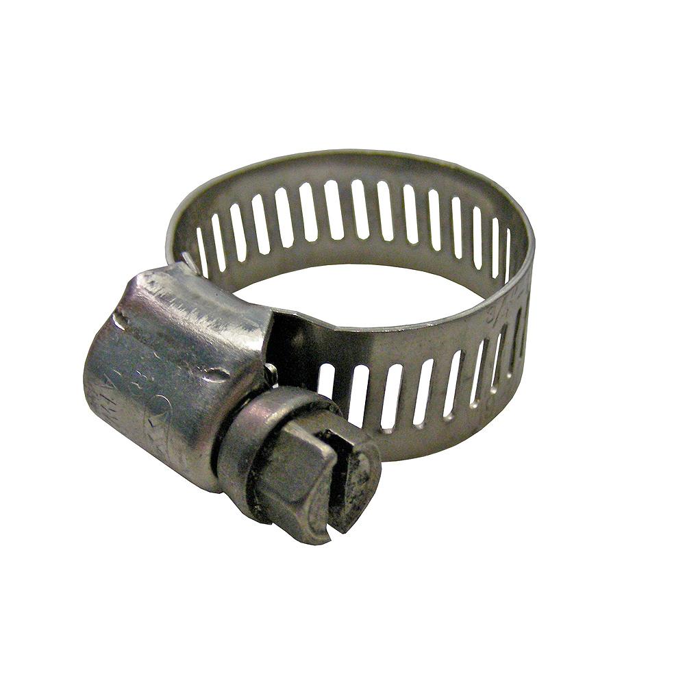 Hose Clamp Ss Worm Drive Fits 1/2" - 1-1/16" #10