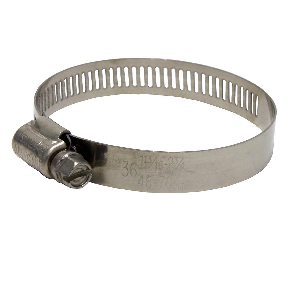 Hose Clamp Ss Worm Drive Fits 3/4" - 2-3/4" #36