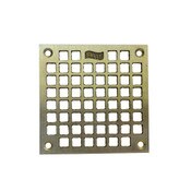 Grate 4-5/8 X 4-5/8 Square Bronze Fits 5 In J R Smith