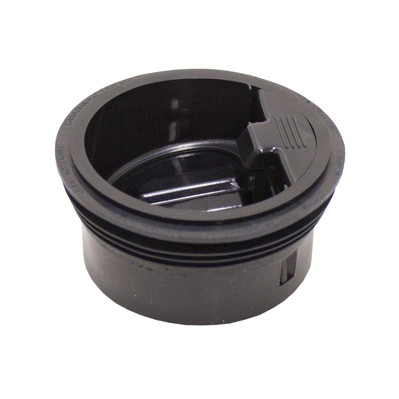 3 Inch Waterless Inline Floor Drain Trap Seal, Stops Drain Odors And Bugs