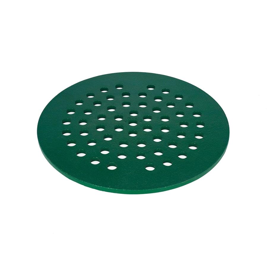 Grate 6 3/8 Dia Cast Iron 3/16 Thick Drain