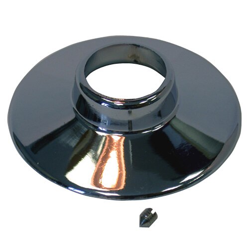 Escutcheon Shower Arm Flange With Set Screw 1/2 Ip Chrome