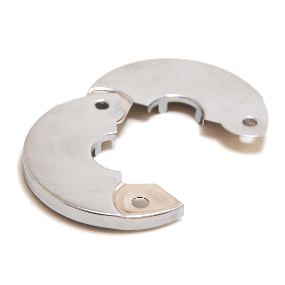 Escutcheon Flange Split Fits 3/4 In Copper Chrome