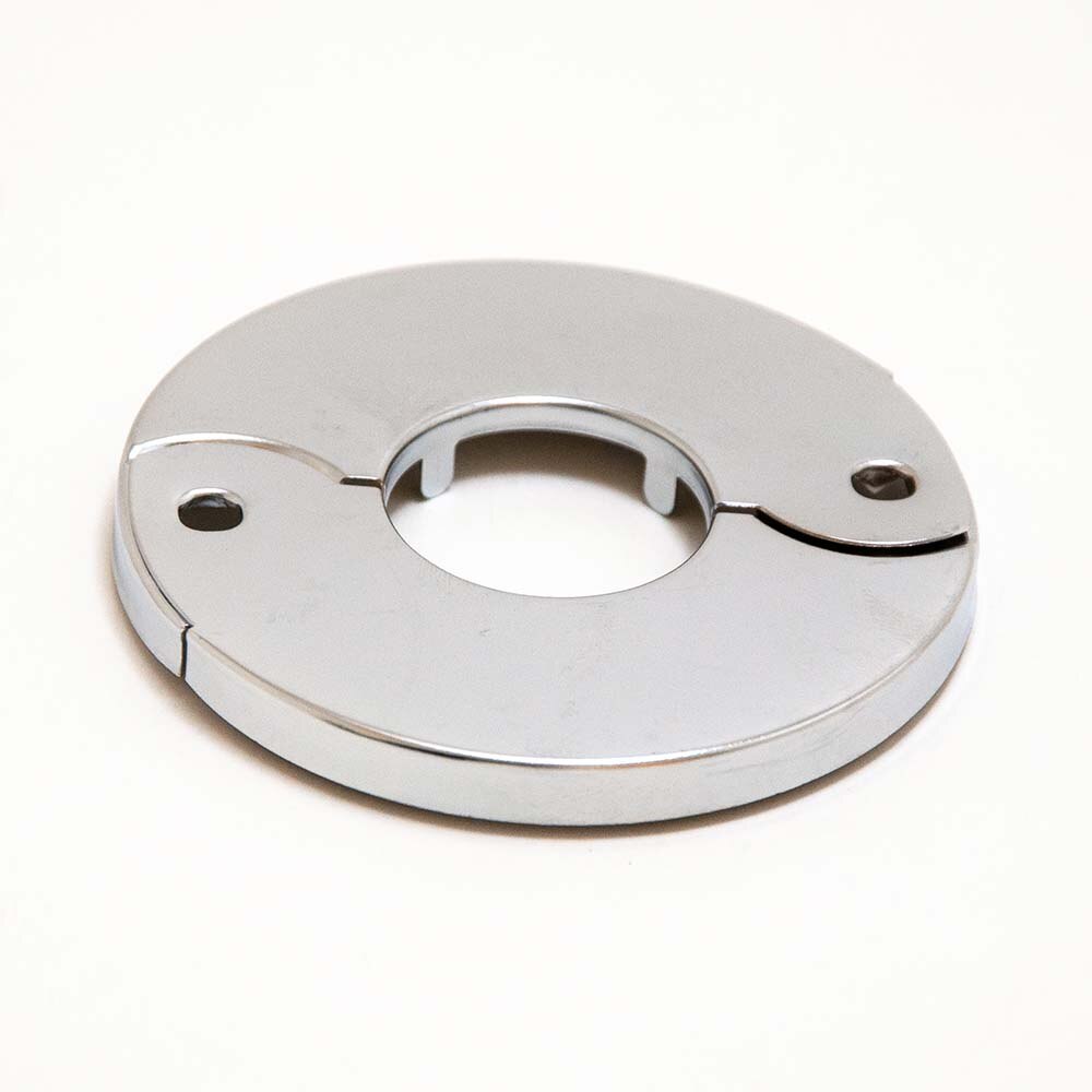 Escutcheon Flange Split Fits 3/4 In Ip Chrome