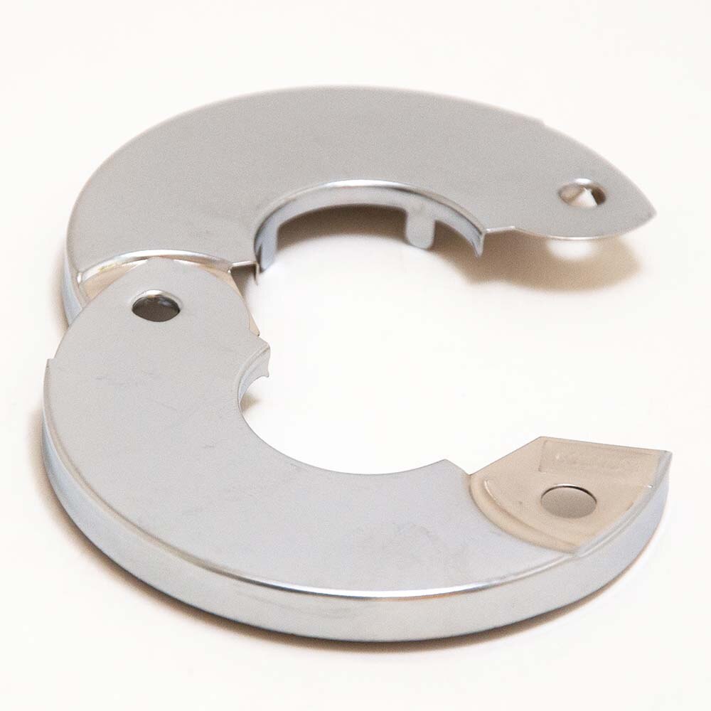 Escutcheon Flange Split Fits 3/4 In Ip Chrome