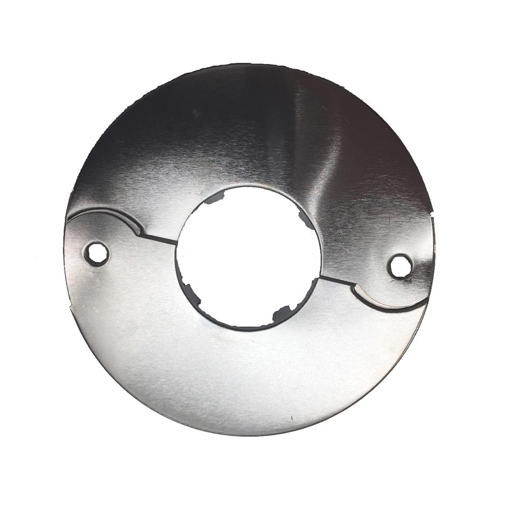 Escutcheon Flange Split Fits 1 1/4 In Copper Chrome