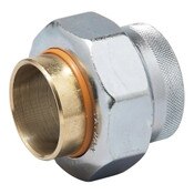 Dielectric Union, 1/2 Inch, Lead Free, FIP Thread to Copper Solder Joint, Series 3001, Watts