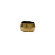Brass Ferrule Sleeve Compression 3/8 OD Lead Free