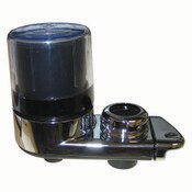 Faucet mounted filter assembly with qty 1 taste and odor fil
