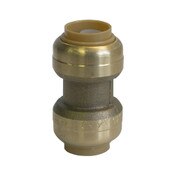 Brass Straight Coupling 1/2 Inch X 1/2 Inch