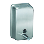 Wall Mount Push Button 24 Oz Liquid Soap Dispenser