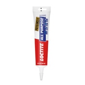 Loctite Polyseamseal White All Purpose Adhesive Caulk, 5.5 Oz Tube